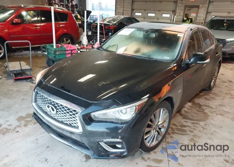 2019 Infiniti Q50 3.0T Luxe from USA, damaged, VIN JN1EV7AR2KM593033